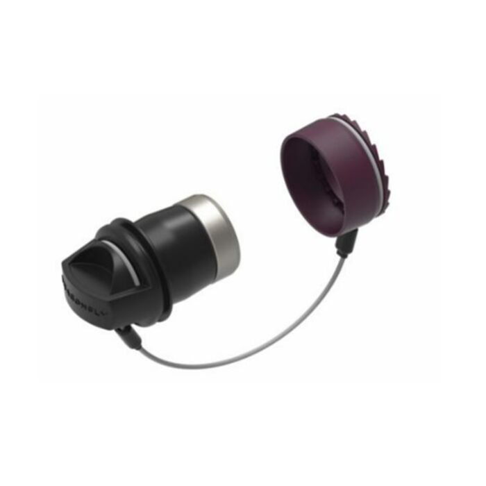 Rugged Metal Sealing Cover for opticalCON DRAGONFLY Female Cable Connector