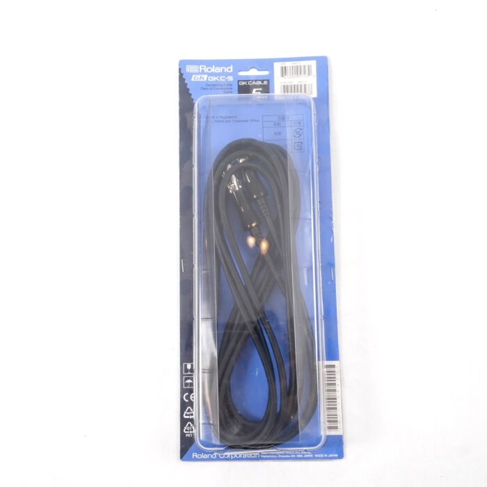 Original ROLAND GKC-5 5m Guitar Cable - Unused - Opened Box
