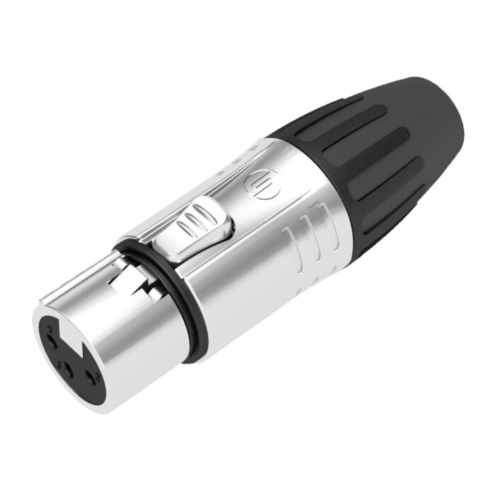 SEETRONIC 3 Pin Female XLR Connector. SCMF3. Microphone. Balanced. DMX. Speaker