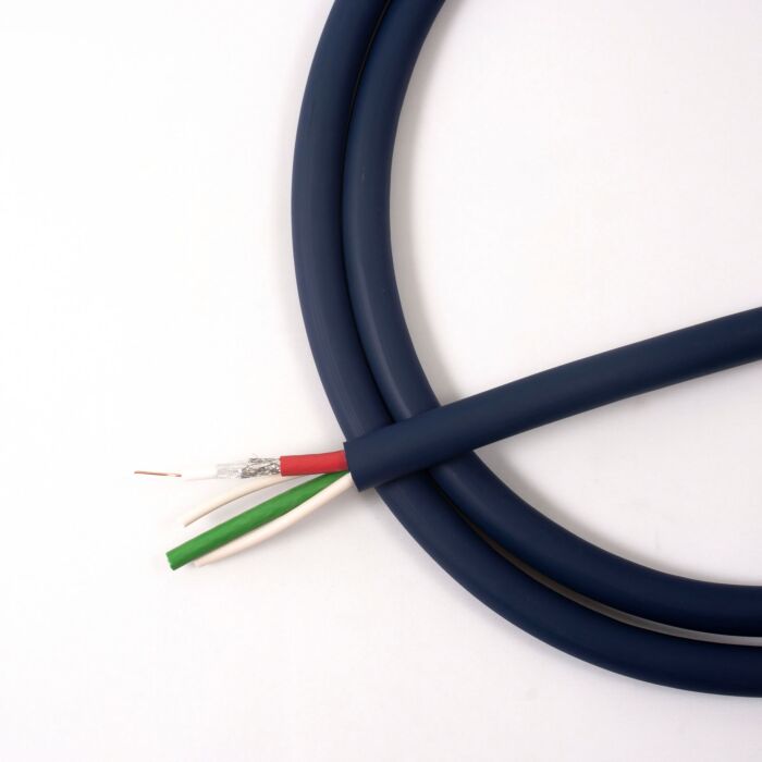 Sommer SC-Vector 2 way Coax Multicore. 6G. RG6 U. SOLID. 600-0162-02