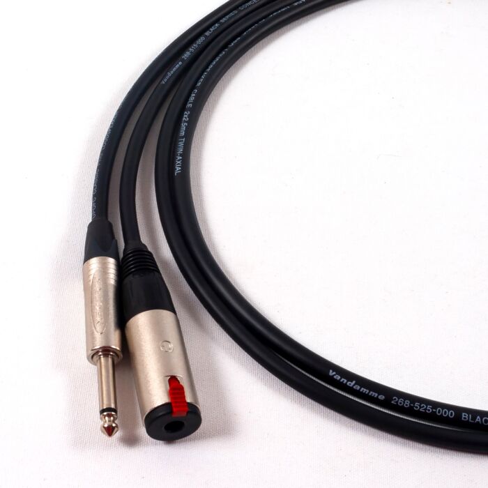 Tour Grade Van Damme SPEAKER Mono Jack Extension Socket Lead AMP CAB Cable