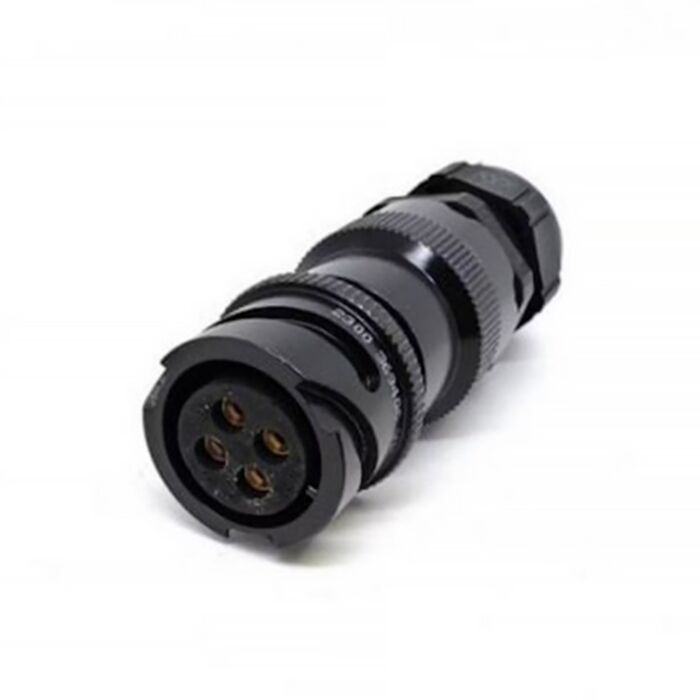Van Damme PA Con 4 pole cable female bayonet connector
