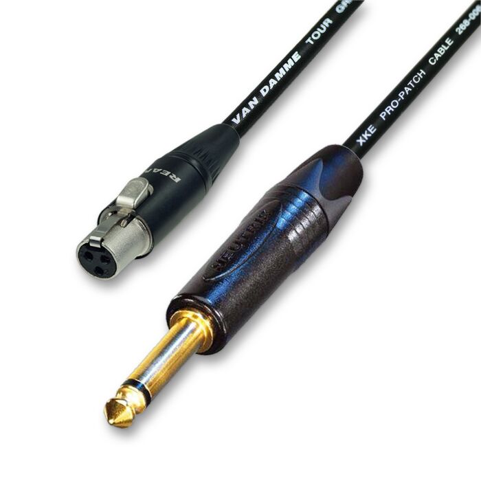 Wireless System Lead for AKG WMS40, PT40, PT400, X-Wire 905 & Samson bodypacks