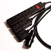 16amp Plug to 1 Gang Socket (3x1.5mm) H07RN-F Tough Rubber Cable