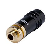 3.5mm Stereo Locking Jack Socket Connector. Sennheiser Compatible.