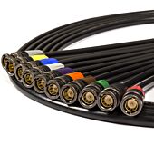 Van Damme 4K UHD 1080p & 2160p 6G Solid Video Coax Cable. Neutrik BNC