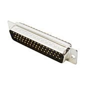 Standard Density. Machined 50 Pin D SUB Connector. High Quality Male Solder Type Pins