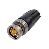 Neutrik NBNC75BFG7X. rearTWIST HD BNC. Male plug
