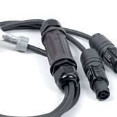 AU Plug to2x True1 PowerCon Sockets, Professional AC Y Splitter Cable,