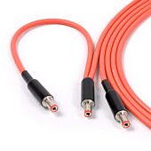 Current Doubler 2.1mm DC Cable for 9V or 12V guitar Effects pedals Pedal Board.