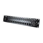 Custom Connex 12 Channel Passive Split System – 2 way In & Out Patch Panel