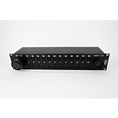 Custom Connex 12 Channel Passive Split System – 3 way In & Out Patch Box