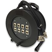 Female Xlr reel and male and 8xNC3MDLX