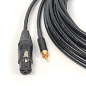 GRIMM TPR Cable. XLR to RCA Neutrik Cables. Pro Studio and HiFi Balanced Microphone Lead.