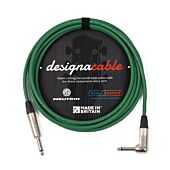 Van Damme XKE Unbalanced Guitar Lead. Neutrik Straight to Angled Mono Jacks