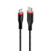 Lindy Reinforced Type C to Lightning USB Cable  - Mfi Certified - 50cm
