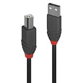 Lindy Type A to Type B 2.0 USB Cable - Anthra Line 