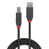 Lindy Type A to Type B 2.0 USB Cable - Anthra Line 
