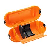 Masterplug Splashproof Plug and One Gang Socket Cover