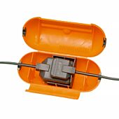 Masterplug Splashproof Plug and One Gang Socket Cover