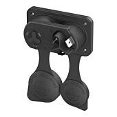 Neutrik PowerCON True1 Airtight Duplex Mains Power Chassis Connector. NAC3PX-TRUE1