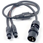 16a PCE to 2x True1 PowerCon, Professional AC Y Splitter Cable,