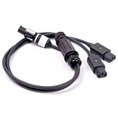 PowerCon to 2x C13 IEC Sockets, Professional AC Y Splitter Cable,