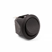 Round Rocker Switch - 240v AC SPST 10a