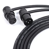 Low Profile XLR Lead Squareplug Mogami 2549 Audiophile audio interconnect lead.