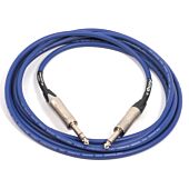 Stereo Guitar-Instrument Cable for connecting stereo instruments to guitar amplifiers