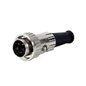 Switchcraft 4 Pin Locking Din Straight Plug. 09BL4M. 210 Degree. Quad 33 44 303 405 405-2