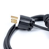 US Plug Nema to 2x C13 IEC Sockets, Professional AC Y Splitter Cable,