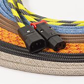 Screened Audiophile IEC C14 Plug to Locking C13 Power Extension Cable