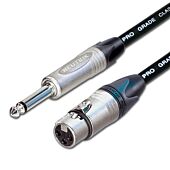Designacable Neutrik Mono to Female XLR Black