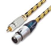 Locking Female XLR Sommer RCA Vintage Cable