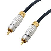 Locking Van Damme Hicon-Phono Lead