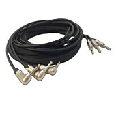Custom Guitar Rig Loom. Stage / Live. Braided Mono Jack Cables