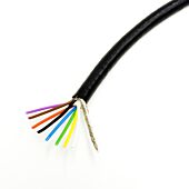 Defence Standard Cable - 10-Core Screened - 72-10-C. Din. DC Power data RS232 bulk 
