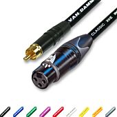 Female XLR to RCA Phono Lead