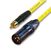 Male XLR to Phono RCA
