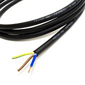 H05RN-F Rubber cable for handheld devices. 240v Mains Cable. Tough Cable