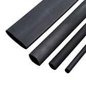 Black Adhesive Glue Lined Heatshrink. 3:1 Ratio. 3mm to 39mm Unshrunk Diameter.