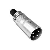 Male Amphenol EP5 Speaker Connector - Metal - EP-5-12