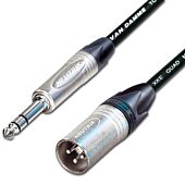 Van Damme STARQUAD Male XLR to TRS Jack Lead