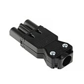 Wieland GST18i3 Male 3 Pole Mini Cable Mount Connector 20A