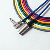 MIDI over Jack Cable. Angled TRS to DIN Lead