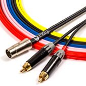 NAIM. QUAD. B&O Aux Input Cable. 5 Pin Din to Dual Phono RCA Cinche. PLAY