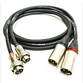 NAIM Supercap Lead. 4 Pin Din Out to Balanced XLR Input. Low Capacitance Cable 