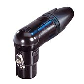 Neutrik 5 Pin NC5FRX-B Right-angled Female XLR Connector