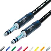 Neutrik B-Gauge GPO Bantam Jack Patch Lead. Van Damme Cables